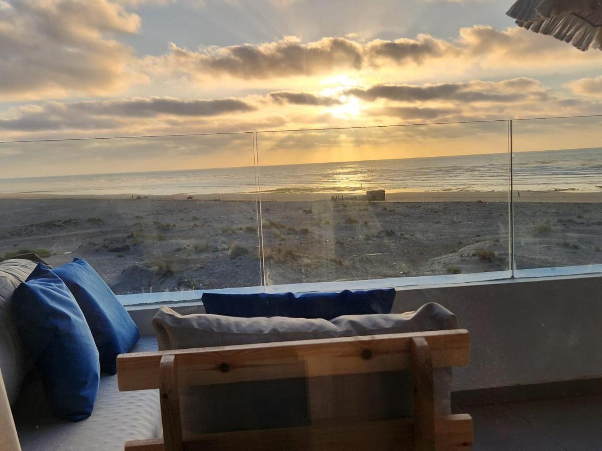 Sidi Rahal Blue View, Beachfront Wide Seaview With Pool Екстериор снимка