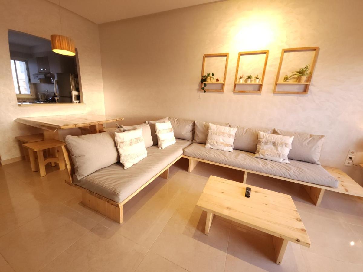 Sidi Rahal Blue View, Beachfront Wide Seaview With Pool Екстериор снимка