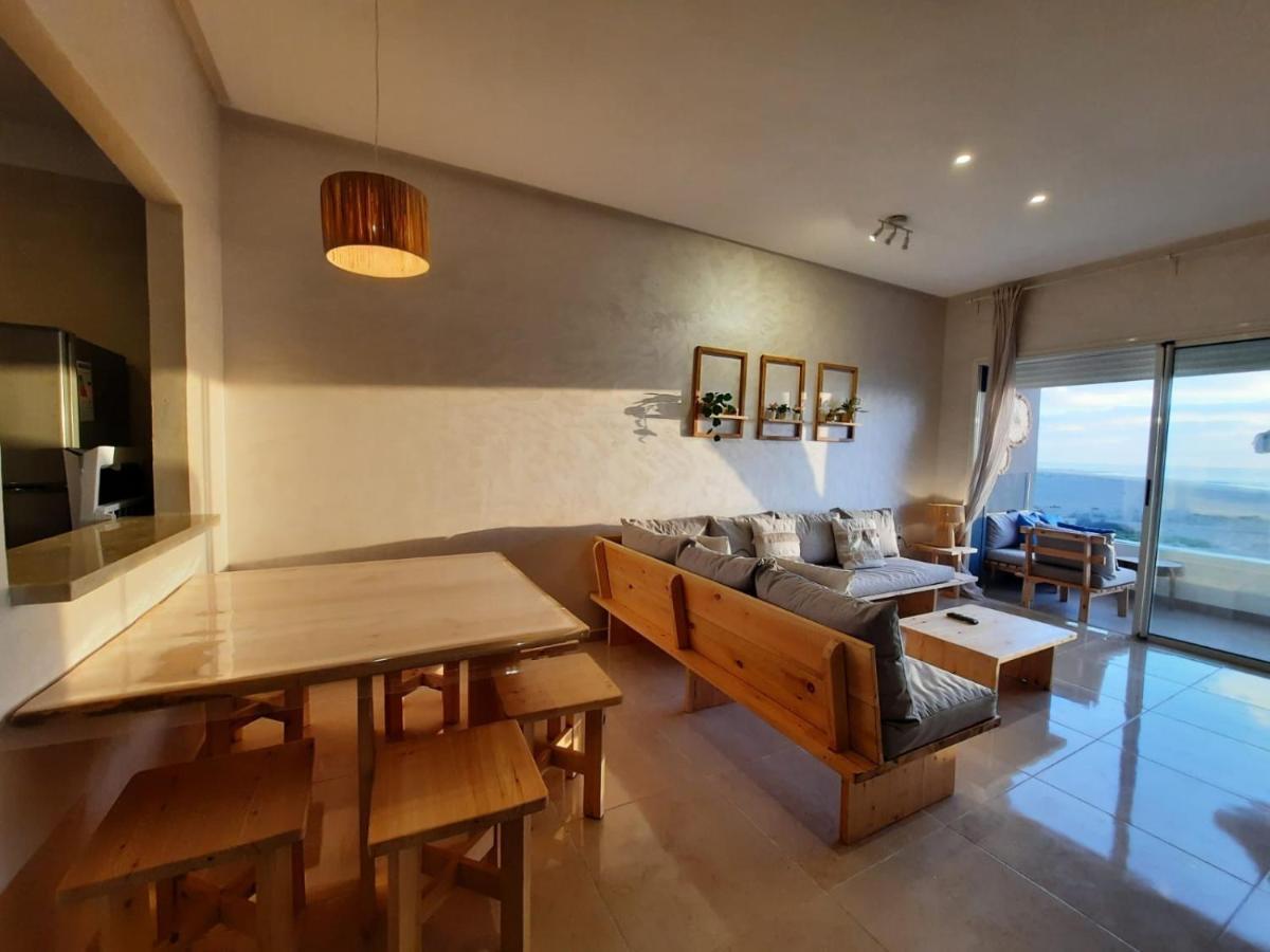 Sidi Rahal Blue View, Beachfront Wide Seaview With Pool Екстериор снимка