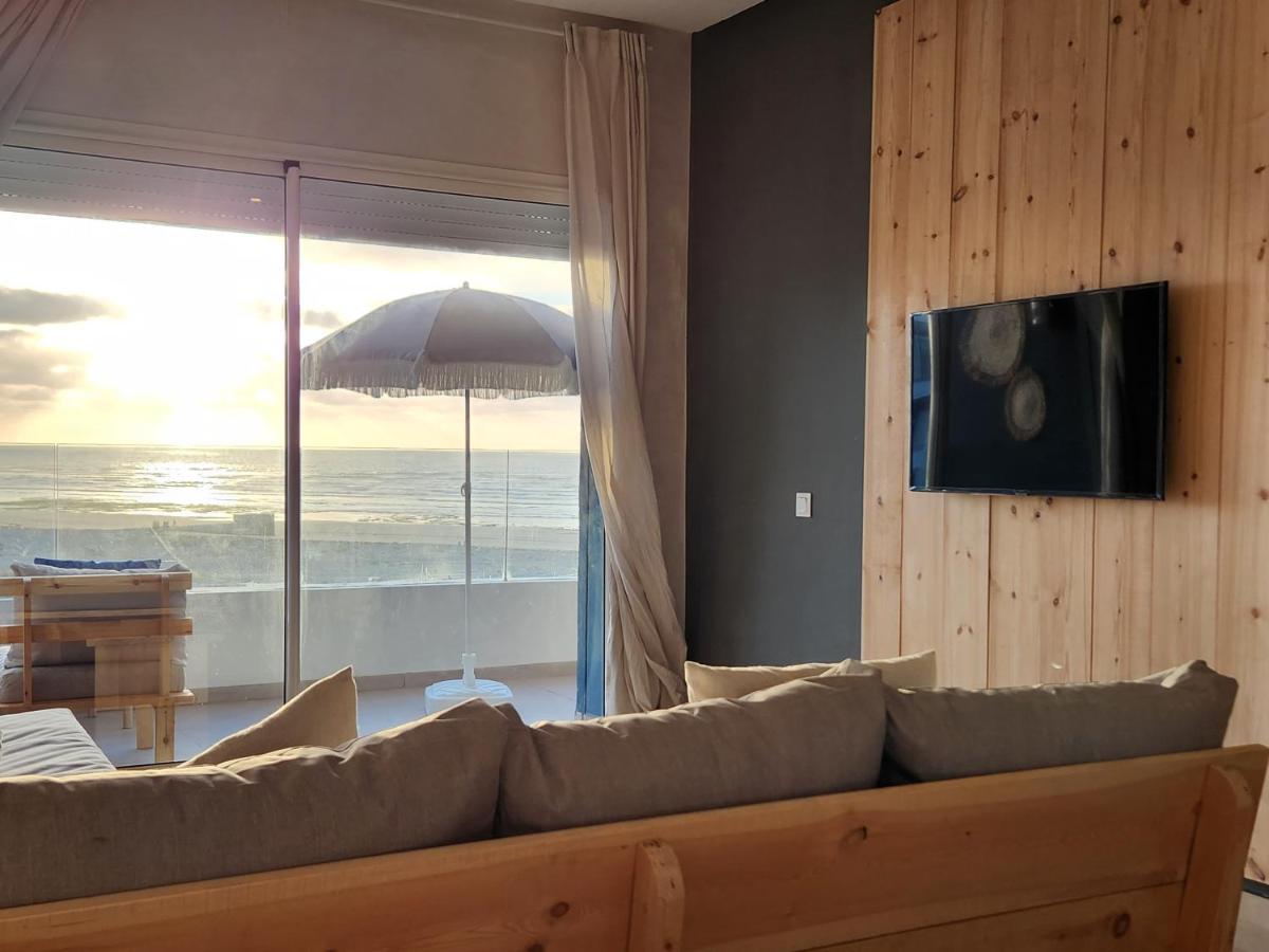 Sidi Rahal Blue View, Beachfront Wide Seaview With Pool Екстериор снимка