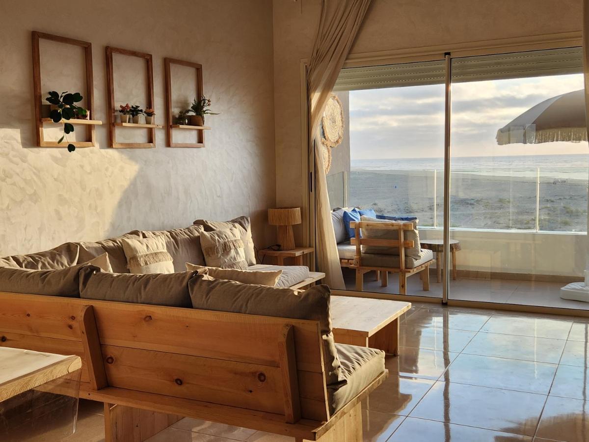 Sidi Rahal Blue View, Beachfront Wide Seaview With Pool Екстериор снимка