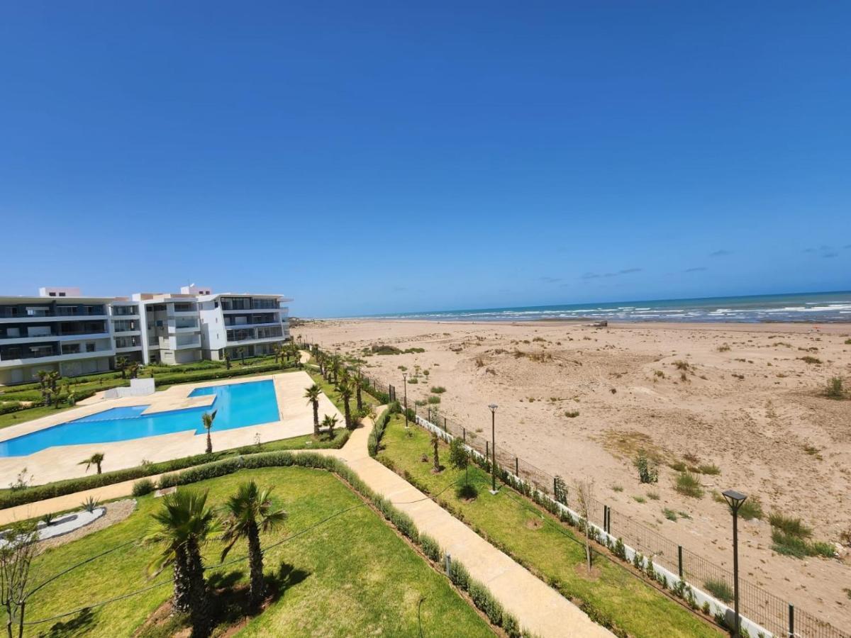Sidi Rahal Blue View, Beachfront Wide Seaview With Pool Екстериор снимка
