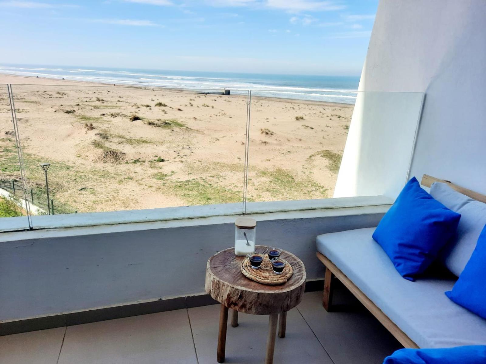 Sidi Rahal Blue View, Beachfront Wide Seaview With Pool Екстериор снимка