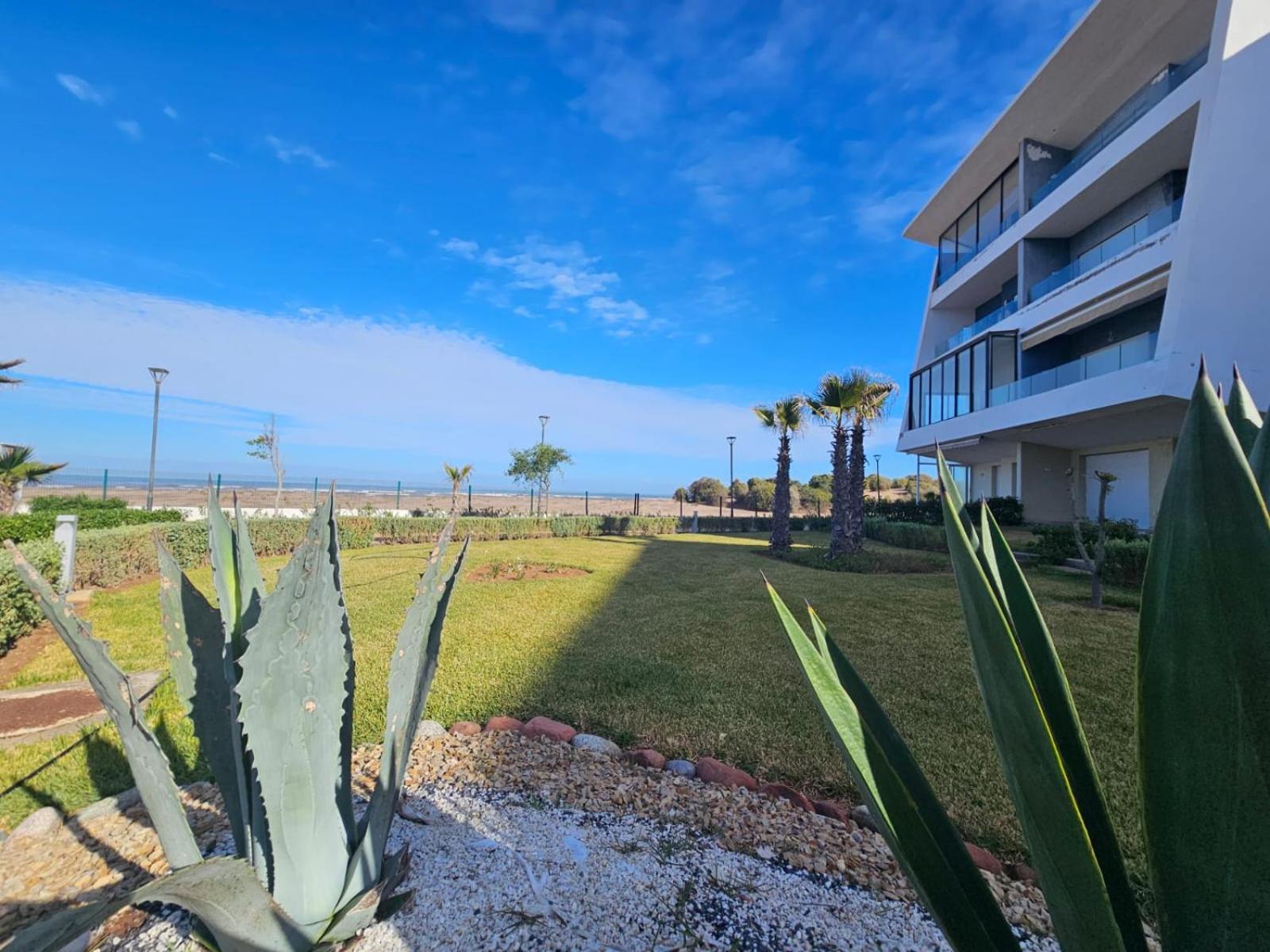 Sidi Rahal Blue View, Beachfront Wide Seaview With Pool Екстериор снимка